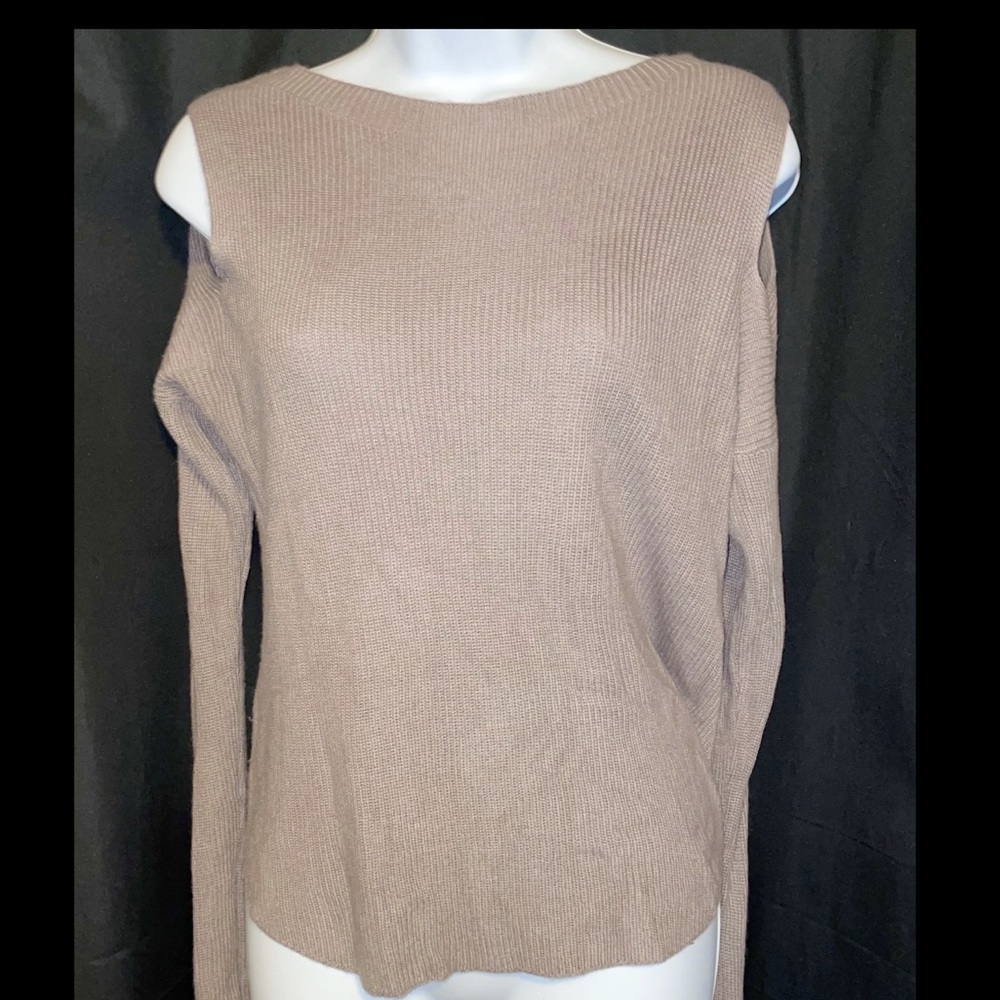 Express cold shoulder sweater